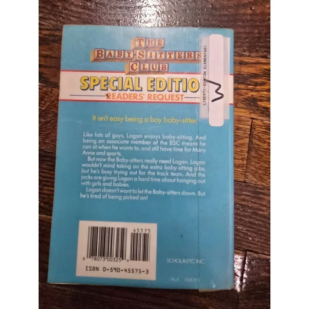 Vintage The Baby-sitters Club Special Edition Logan's Story Reader's Request Boo